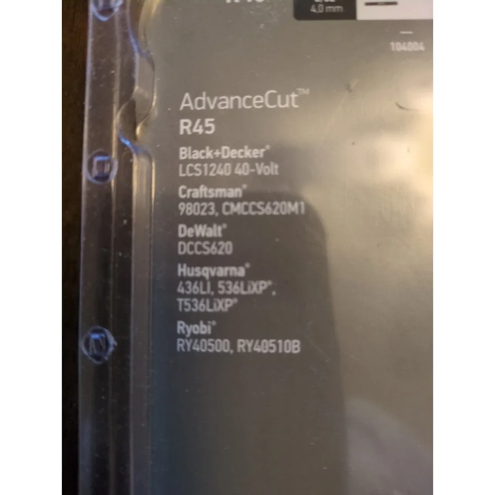 Oregon Advance Cut R45 12-inch (30cm) Saw Chain 45 Links 3/8
